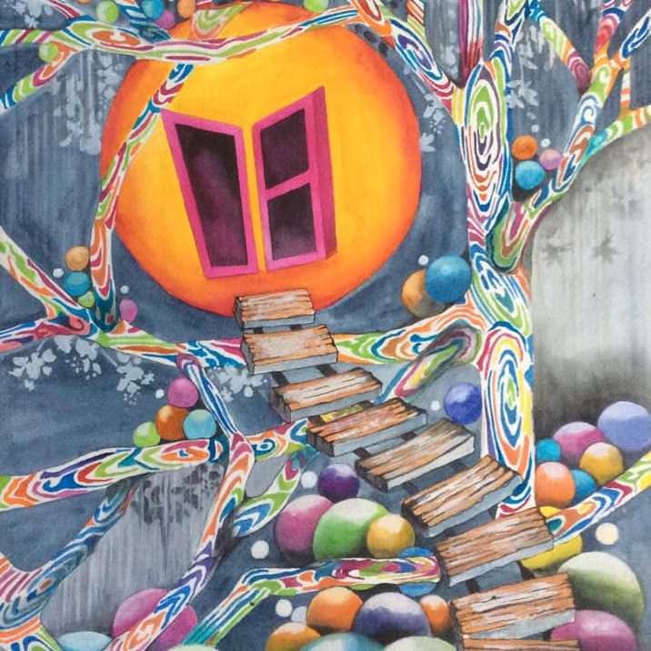 Jackie Long Watercolor Painting