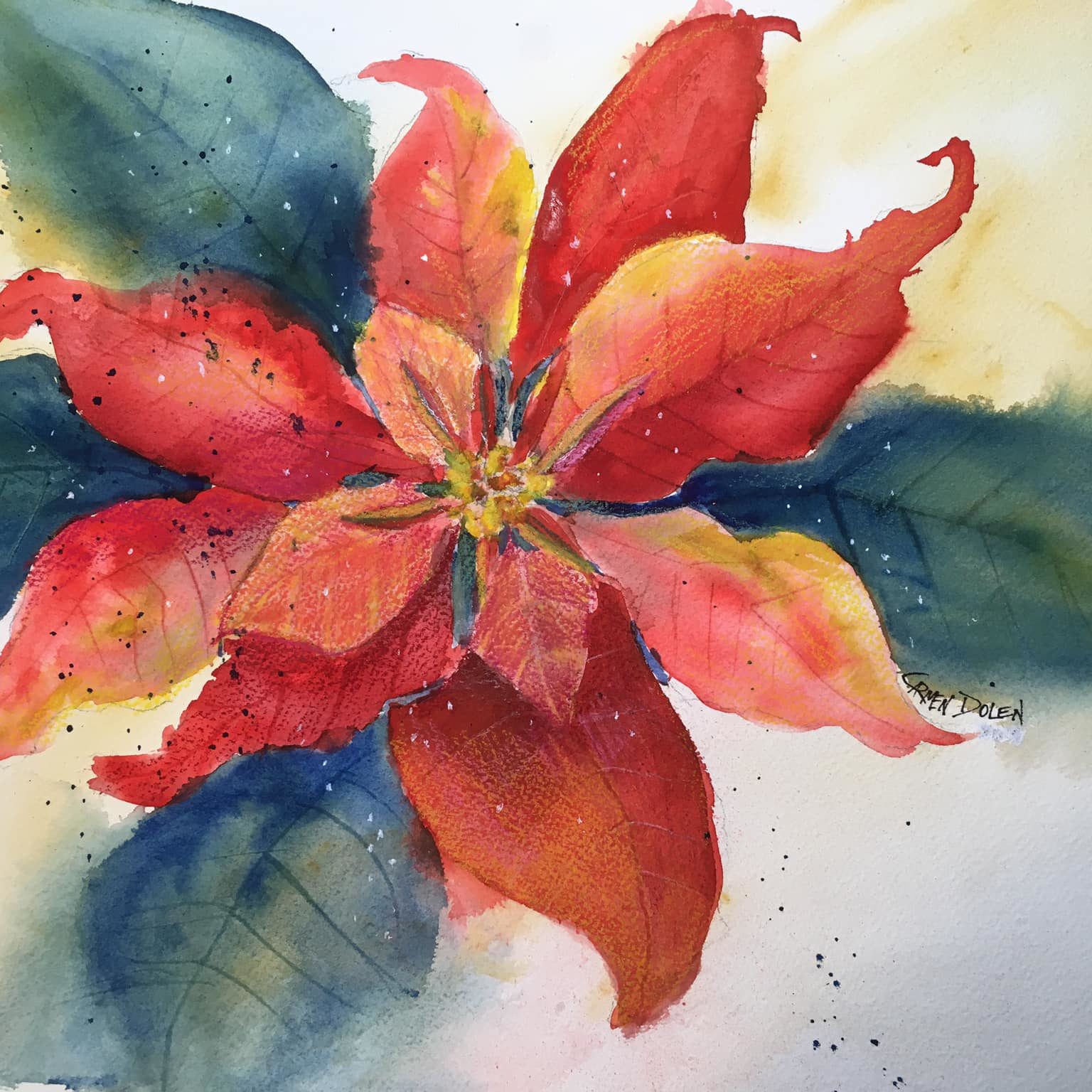 Carmen Dolen Watercolor Painting