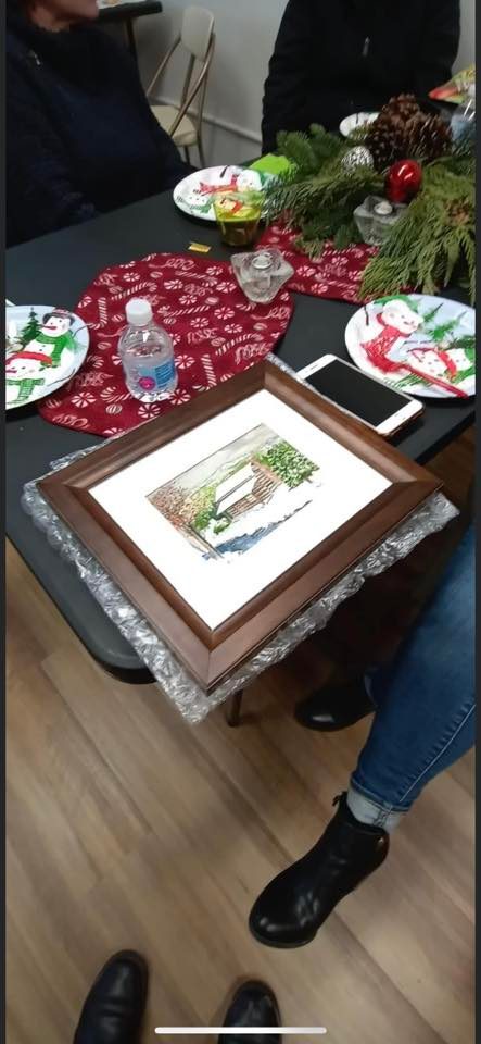 Northern Plains Watercolor Society members holiday social