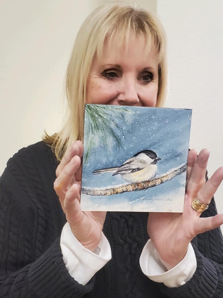 Northern Plains Watercolor Society members holiday social