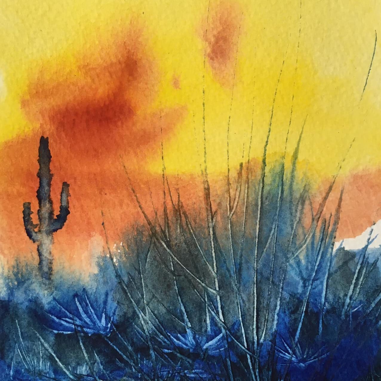 Carmen Dolen Watercolor Painting