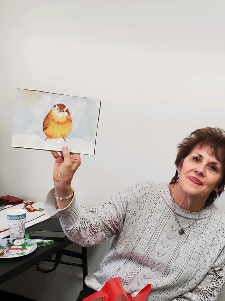 Northern Plains Watercolor Society members holiday social