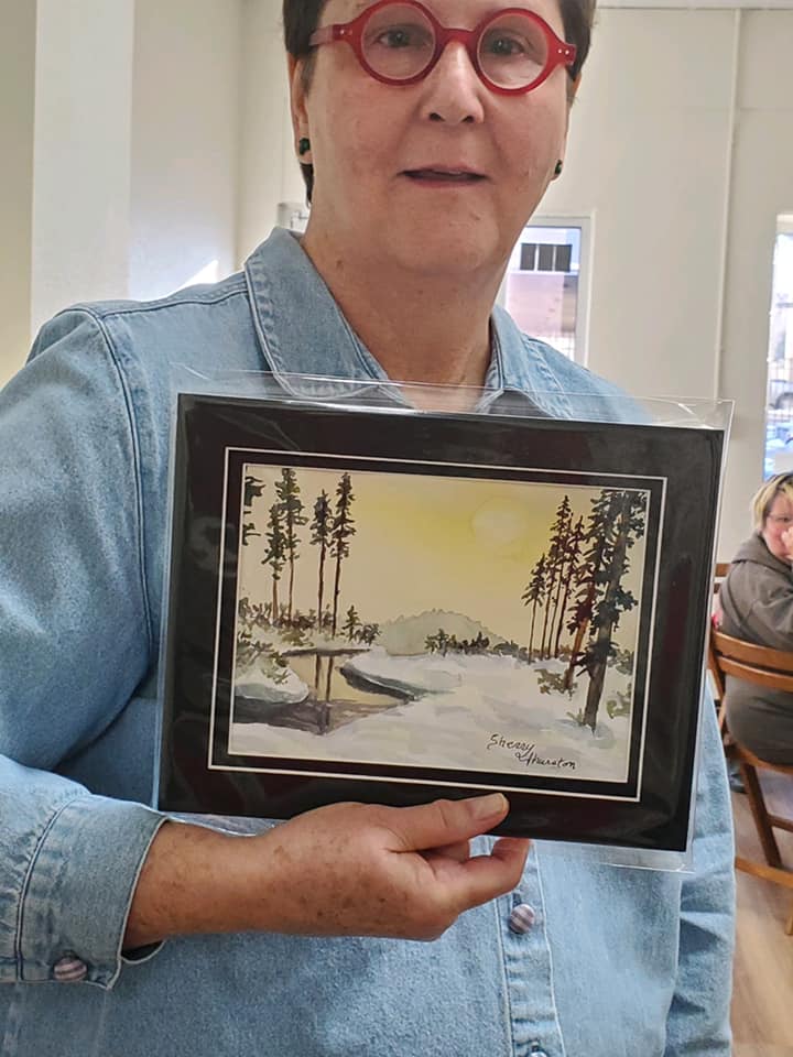 Northern Plains Watercolor Society members holiday social