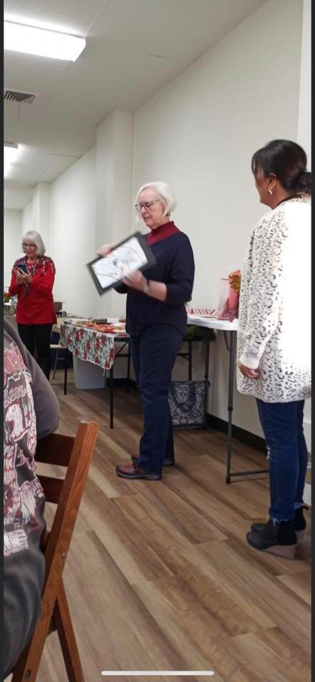 Northern Plains Watercolor Society members holiday social